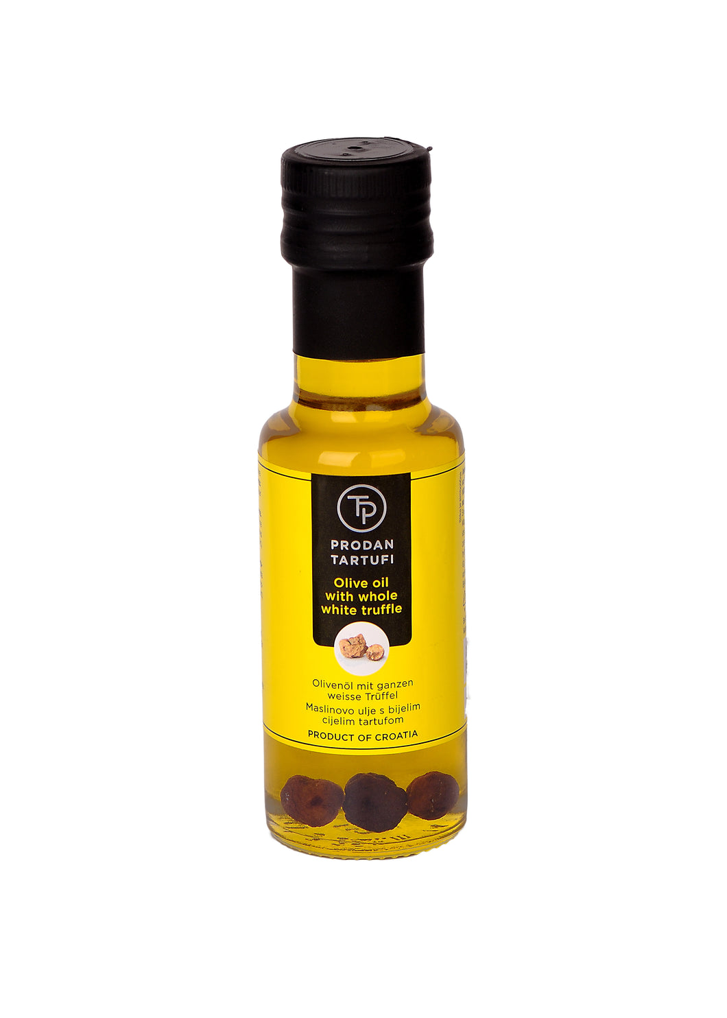 White Truffles Extra Virgin Olive Oil with Whole Piece of Truffle 100ml