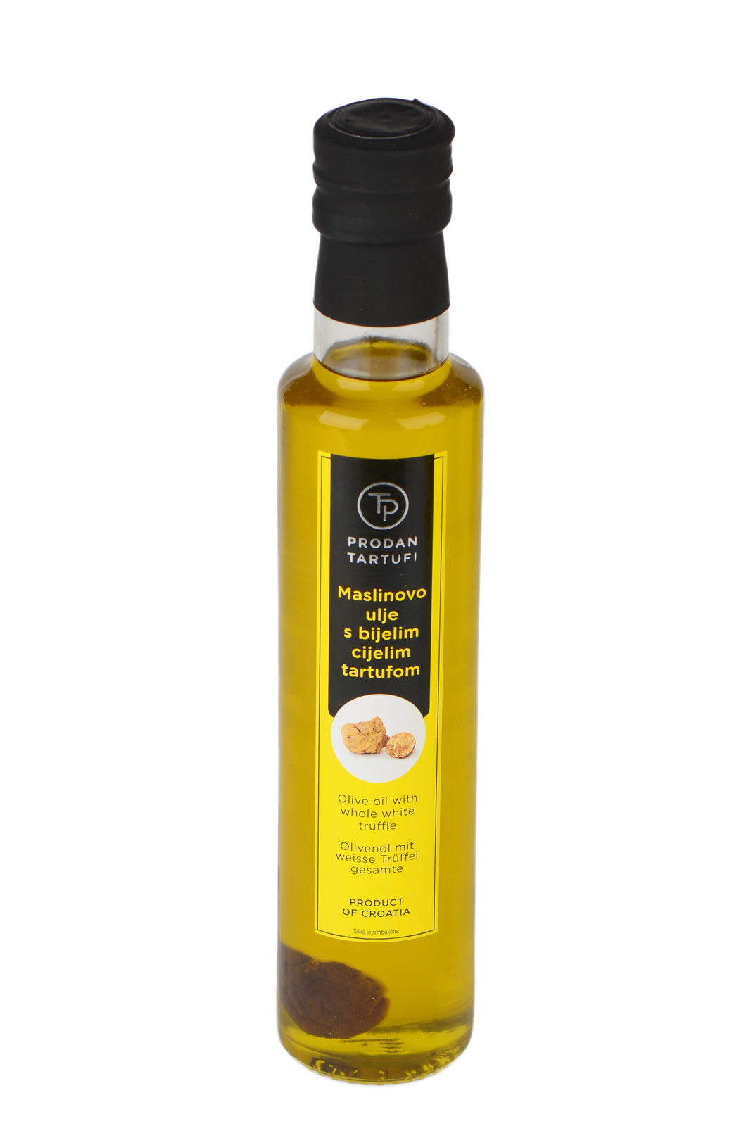 White Truffles Extra Virgin Olive Oil with Whole Piece of Truffle 250ml