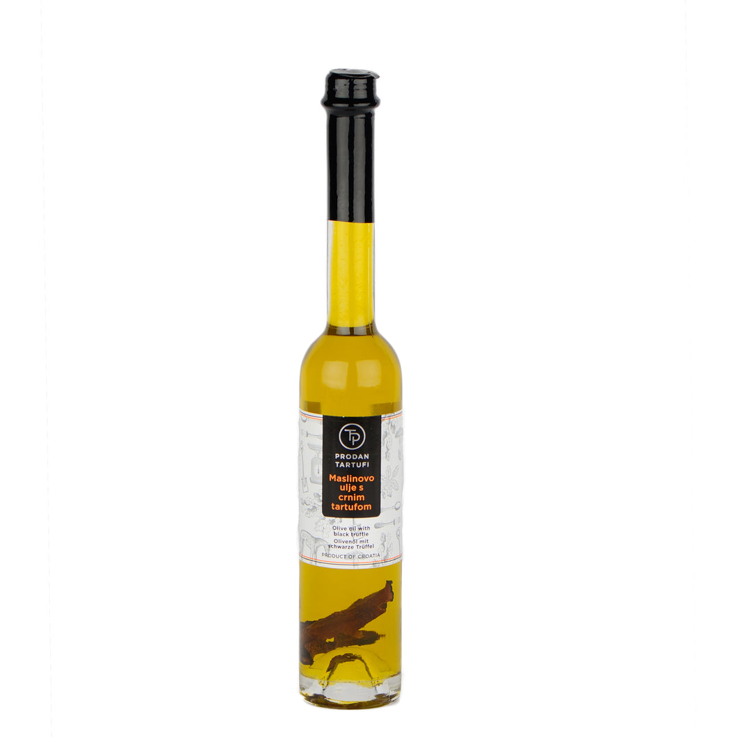 Black truffles extra virgin olive oil infused with truffles 100ml